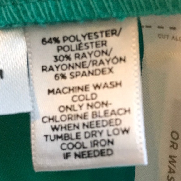 Loft teal work professional dress. Size 6 petite. - Picture 5 of 5